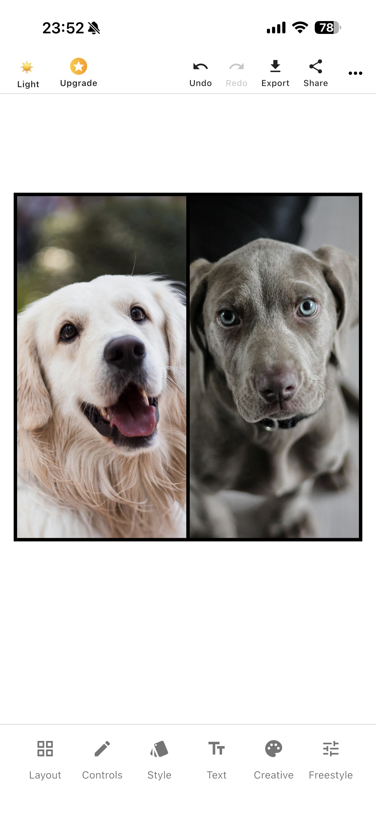 Photo Collage app screenshot