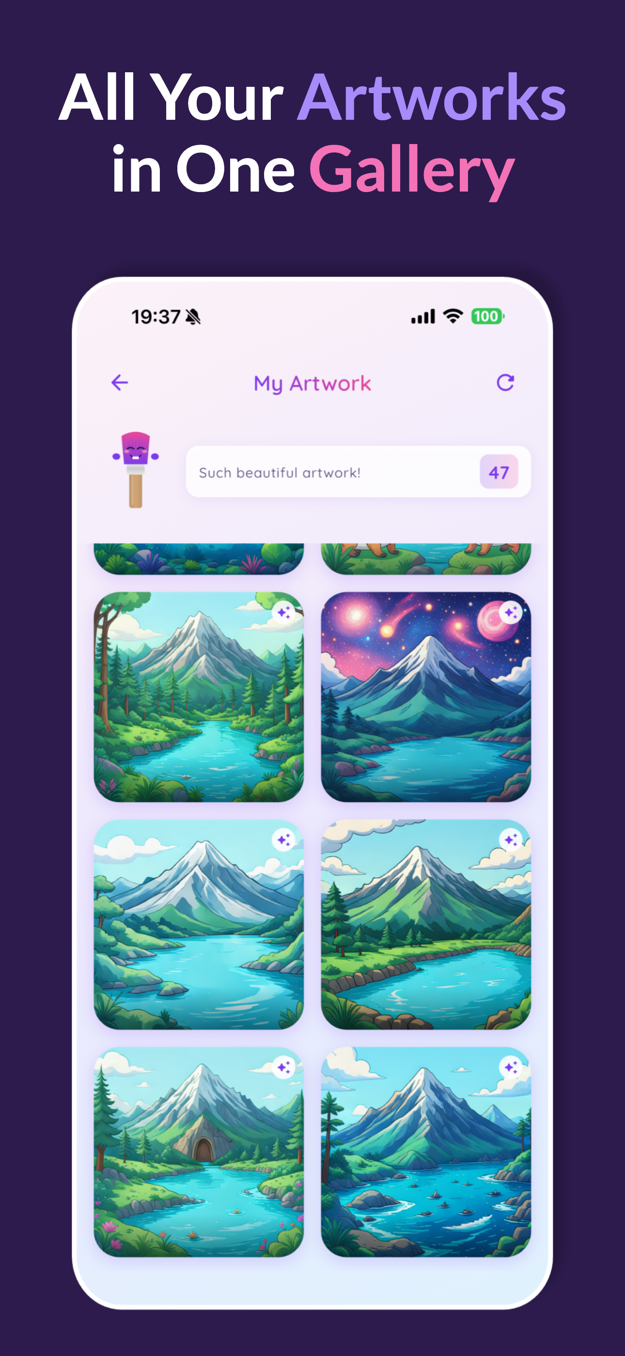 Kids Art Studio promotional image 2